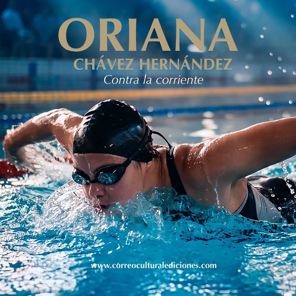 Portada del libro Contra la corriente, de Oriana Chávez Hernández